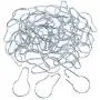 Silver Metal Shower Curtain Style Hanging Clip Chain Hooks Sorting & Organizing (50 Pieces) Silver Metal Shower Curtain Style Hanging Clip Chain Hooks Sorting & Organizing (50 Pieces)