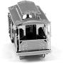 Fascinations Metal Earth San Francisco Cable Car 3D Metal Model Kit,Silver