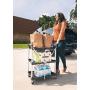 Olympia Tools 85-188 Pack-N-Roll Folding Collapsible Service Cart, Black, 50 Lb. Load Capacity per Shelf