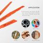 Luckyway 28-Piece Reciprocating Saw Blades Set, Sawzall Saw Blades Set, Pruner Saw Blades Set for Wood Metal Cutting
