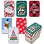 Christmas Holiday Gift Card Tin Holder Boxes 6 Pack Winter Design Gift Cards Box Money Storage Container Holders with Lids by Gift Boutique Christmas Holiday Gift Card Tin Holder Boxes 6 Pack Winter Design Gift Cards Box Money Storage Container Holders with Lids by Gift Boutique