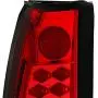 For 88-98 Chevy C/K Series Pickup Truck GMC Sierra Rear Red Clear LED Tail Lights Brake Lamps Pair For 88-98 Chevy C/K Series Pickup Truck GMC Sierra Rear Red Clear LED Tail Lights Brake Lamps Pair