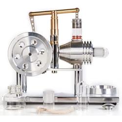 Sunnytech Hot Air Stirling Engine Motor Model Educational Toy Model (SC02)