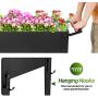 TOOCA Raised Garden Bed with Legs Outdoor Raised Planter Box on Wheels 40'' L x 16'' W x 31.5'' H Elevated Garden Bed for Vegetable Flower Herb Patio