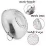 TeamFar Colander Set of 3, Stainless Steel Perforated Metal Colander Strainer with Handles for Spaghetti, Pasta, Berry, Rust Free & Dishwasher Safe - 1/3/5-quart TeamFar Colander Set of 3, Stainless Steel Perforated Metal Colander Strainer with Handles for Spaghetti, Pasta, Berry, Rust Free & Dishwasher Safe - 1/3/5-quart