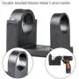 ZYL Double-Headed Nibbler Metal Cutter Holder Holder for Double Head Sheet Metal Nibbler Cutter Drill Tool