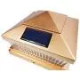iGlow 4 Pack Copper Outdoor Garden 6 x 6 Solar SMD LED Post Deck Cap Square Fence Light Landscape PVC Vinyl Wood Bronze iGlow 4 Pack Copper Outdoor Garden 6 x 6 Solar SMD LED Post Deck Cap Square Fence Light Landscape PVC Vinyl Wood Bronze