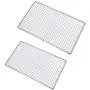 Tmibay BBQ Grill Wire Netting Metal Squares Holes Grilling Barbecue Wire Mesh Barbecue Tools (40x25CM) Tmibay BBQ Grill Wire Netting Metal Squares Holes Grilling Barbecue Wire Mesh Barbecue Tools (40x25CM)