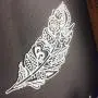 Feather Leaf Metal Die Cuts, Cutting Dies Cut Stencils for DIY Scrapbooking Photo Album Decorative Embossing Paper Dies for Card Making Template