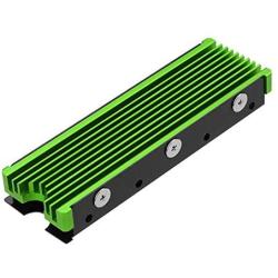 MHQJRH M.2 2280 SSD heatsink (Green)