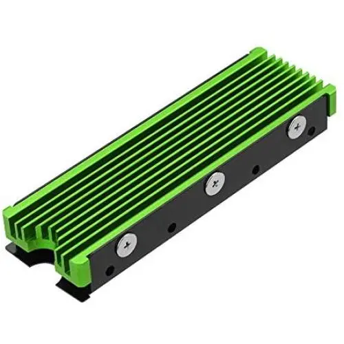 MHQJRH M.2 2280 SSD heatsink (Green) MHQJRH M.2 2280 SSD heatsink (Green)
