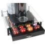 DecoBros Crystal Tempered Glass Nespresso Vertuoline Storage Drawer Holder for Capsules DecoBros Crystal Tempered Glass Nespresso Vertuoline Storage Drawer Holder for Capsules
