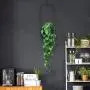 ANZOME Hanging Planter-Metal Plant Hanger, Simple Modern Planter, Hanging Planters for Indoor Plants, Home Decoration Hanging Flower Pot（Black)