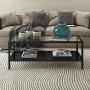 Henn&Hart Coffee Table, One Size, Black