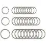 30pcs Key Rings,304 Stainless Steel 3 Sizes Round Key Chain Rings,(Silver, 3/4 Inch, 1 Inch and 1.25 Inch) 30pcs Key Rings,304 Stainless Steel 3 Sizes Round Key Chain Rings,(Silver, 3/4 Inch, 1 Inch and 1.25 Inch)