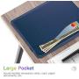 Fintie Case for iPad Air 4 10.9 Inch 2020 with Pencil Holder, Multi-Angle Viewing Cover [Supports Pencil 2nd Gen Charging] with Pocket, Auto Sleep/Wake for iPad Air 4th Generation, Navy