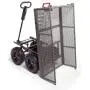 Gorilla Carts GORMP-12 Steel Dump Cart with Removable Sides and 2-In-1 Convertible Handle, 1,200-Pound Capacity, 39.5-Inch by 22-Inch Bed, Grey Finish Gorilla Carts GORMP-12 Steel Dump Cart with Removable Sides and 2-In-1 Convertible Handle, 1,200-Pound Capacity, 39.5-Inch by 22-Inch Bed, Grey Finish
