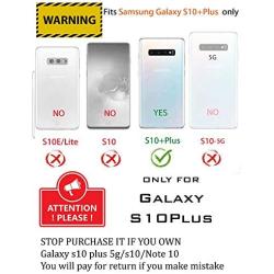 ArmadilloTek Vanguard Designed for Samsung Galaxy S10 Plus Case (2019 Release) Military Grade Full-Body Rugged with Kickstand Without Built-in Screen Protector (Pink)