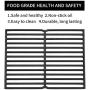 N / A (2 Pack) 7522 15'' Cast Iron Gas Grill Cooking Grates Replacement for Weber Genesis Silver A, Spirit 500, Spirit E-210, Spirit S-210,Weber Models 2241298,2271411