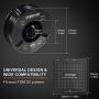 OVERTURE PETG Filament 1.75mm with 3D Build Surface 200 x 200 mm 3D Printer Consumables, 1kg Spool (2.2lbs), Dimensional Accuracy +/- 0.05 mm, Fit Most FDM Printer, Black
