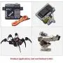 JX Servo CLS-HV7346MG 46kg Coreless High Precision Steel Gear Full CNC Digital Servo Motor for RC Car Robot Arm Helicopter Airplane Parts