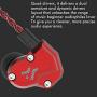 RevoNext QT3S in Ear Monitor, Noise Isolating Headphones Quad Driver in Ear Earbuds 2DD+2BA Metal Shell HiFi Bass Headphones with 0.78mm 2 Pins Detachable Cable(Red mic)