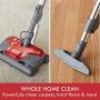Kenmore 81414 400 Series Pet Friendly Lightweight Bagged Canister Vacuum with Extended Telescoping Wand, HEPA, Retractable Cord, and 4 Cleaning Tools, Red