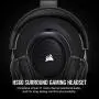 Corsair HS60 – 7.1 Virtual Surround Sound PC Gaming Headset w/USB DAC - Discord Certified Headphones – Compatible with Xbox One, PS4, and Nintendo Switch – Carbon Corsair HS60 – 7.1 Virtual Surround Sound PC Gaming Headset w/USB DAC - Discord Certified Headphones – Compatible with Xbox One, PS4, and Nintendo Switch – Carbon