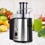 Mueller Austria Juicer Ultra 1100W Power, Easy Clean Extractor Press Centrifugal Juicing Machine, Wide 3'' Feed Chute for Whole Fruit Vegetable, Anti-drip, High Quality, Large, Silver