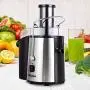 Mueller Austria Juicer Ultra 1100W Power, Easy Clean Extractor Press Centrifugal Juicing Machine, Wide 3'' Feed Chute for Whole Fruit Vegetable, Anti-drip, High Quality, Large, Silver Mueller Austria Juicer Ultra 1100W Power, Easy Clean Extractor Press Centrifugal Juicing Machine, Wide 3'' Feed Chute for Whole Fruit Vegetable, Anti-drip, High Quality, Large, Silver