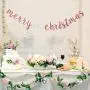 Rose Gold Glitter Merry Christmas Banner-Great for Christmas Party Decor- Holiday Home Mantle Fireplace Party Decorations Rose Gold Glitter Merry Christmas Banner-Great for Christmas Party Decor- Holiday Home Mantle Fireplace Party Decorations