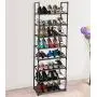 fiducial home 8 Tiers Shoe Rack 16-20 Pairs Sturdy Shoe Shelf
