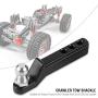RC Car Tow Hook, Metal Tow Shackle Hook for Remote Control TRX-4 Axial Scx10 D90 Crawler Cars Hitch Trailer Model Parts