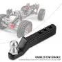 RC Car Tow Hook, Metal Tow Shackle Hook for Remote Control TRX-4 Axial Scx10 D90 Crawler Cars Hitch Trailer Model Parts