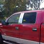 Made in USA! Compatible with 2004-2014 Lincoln Mark LT/Ford F150 4PC Stainless Steel Chrome Pillar Post