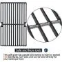 Hongso Cast Iron Cooking Grid Grates Replacement Parts for Brinkmann 810-3820-S, 810-3821-F, 810-3821-S, Dyna-Glo DGP350NP and Master Forge MFA350CNP Gas Grill Models, 17 5/8 Inch, Set of 2 (PCG222) Hongso Cast Iron Cooking Grid Grates Replacement Parts for Brinkmann 810-3820-S, 810-3821-F, 810-3821-S, Dyna-Glo DGP350NP and Master Forge MFA350CNP Gas Grill Models, 17 5/8 Inch, Set of 2 (PCG222)