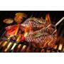 DcYourHome 7522 Cast Iron Grill Grates for Weber Genesis Silver A Spirit 210 Spirit e210 Spirit 500 Parts, 15 Inch Cooking Grates for Charbroil 463353505 463360306