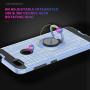 ZTE Blade X Z965 Case with HD Screen Protector,Ymhxcy 360 Degree Rotating Ring & Bracket Rubber Dual Layer Shock Bumper Resistant Back Cover for ZTE Blade X Z965-ZH Metal Slate