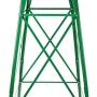 XtremepowerUS 8FT Green Metal Windmill Yard Garden Wind Mill