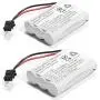 BT-446 Ni-MH Rechargeable Battery for Uniden BT446 BT-1005 TRU9480 TXC-400TCX-80 Radio Shack TAD-3704 TAD-3815 Interstate TEL0375 (800mAh 3.6V) (2-Pack) BT-446 Ni-MH Rechargeable Battery for Uniden BT446 BT-1005 TRU9480 TXC-400TCX-80 Radio Shack TAD-3704 TAD-3815 Interstate TEL0375 (800mAh 3.6V) (2-Pack)