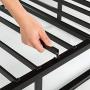ZINUS Quick Lock Metal Box Spring / 7.5 Inch Mattress Foundation / Strong Metal Structure / Easy Assembly, King
