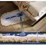 24'' Industrial Strength Cotton Dust Mop with Long Rust-Free Telescopic Handle and Metal Frame
