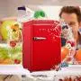 Galanz GLR25MRDR10 retro-compact-refrigerator, 2.5 Cu Ft, Red Galanz GLR25MRDR10 retro-compact-refrigerator, 2.5 Cu Ft, Red