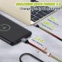 GearIT USB C Cable (3-Pack) 6ft USB Type-C to USB-A 2.0 Male Fast Charging USB Type C to Type A Cable for iPad Pro 2018, MacBook, Samsung S10 S10+ S9 Note 9, GoPro Hero 7 6, Nintendo Switch and More