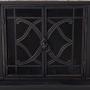 Sunjoy Heirloom Slate Wood Burning Fireplace, Black