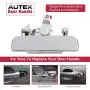 AUTEX Metal Chrome Tailgate Liftgate Tail Gate Door Handle Tailgate Handle 77074 AUTEX Metal Chrome Tailgate Liftgate Tail Gate Door Handle Tailgate Handle 77074