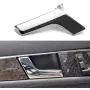 PTNHZ Chrome Metal Interior Passenger Door Handle Repair Left for 2008-2015 Mercedes W204 Chassis C-Class C63 AMG C250 C350 GLK300 GLK350 GLK250