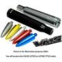 VMS RACING 50 Cal Caliber GUNMETAL GUNMETAL TIP BULLET ANTENNA in Heavy Gauge Billet Aluminum Short Compatible with Ford F150 F-150 97 98 99 00 01 02 03 04 05 06 07 08 09 10 11 12 13 14 15 16 17 18 19