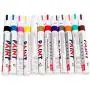 Paint Marker Pens Set for Metal,Rocks,Ceramic,Glass,12 Colors by Sun Cling Paint Marker Pens Set for Metal,Rocks,Ceramic,Glass,12 Colors by Sun Cling