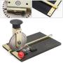 Manual Embossing Machine,Metal Embosser Alphanumeric Plate Stamping Dog Tag Embossing Marking Machine Printer with 2.0mm-5.0mm Print Wheel